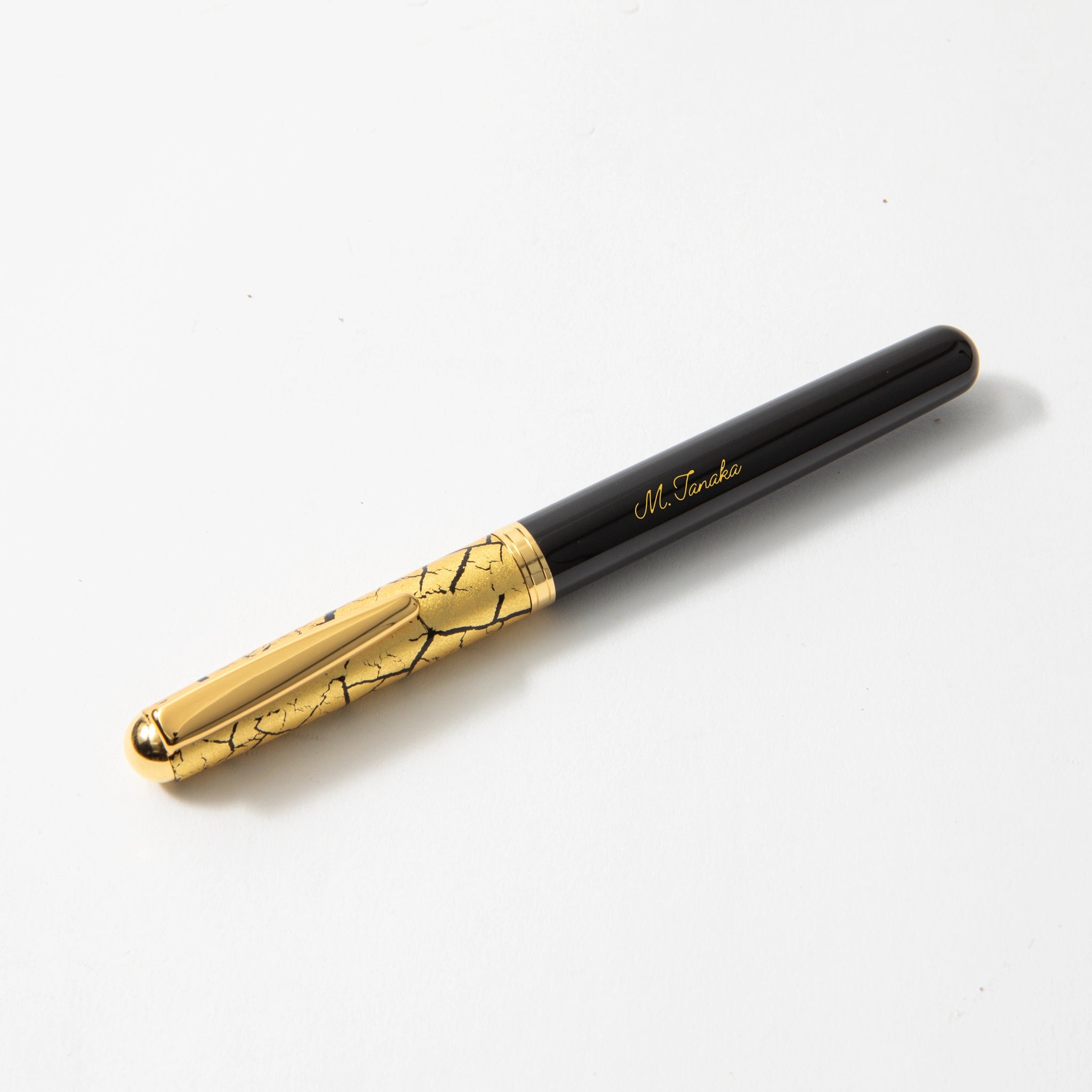 Crack Gold Fountain Pen Black – Personalized