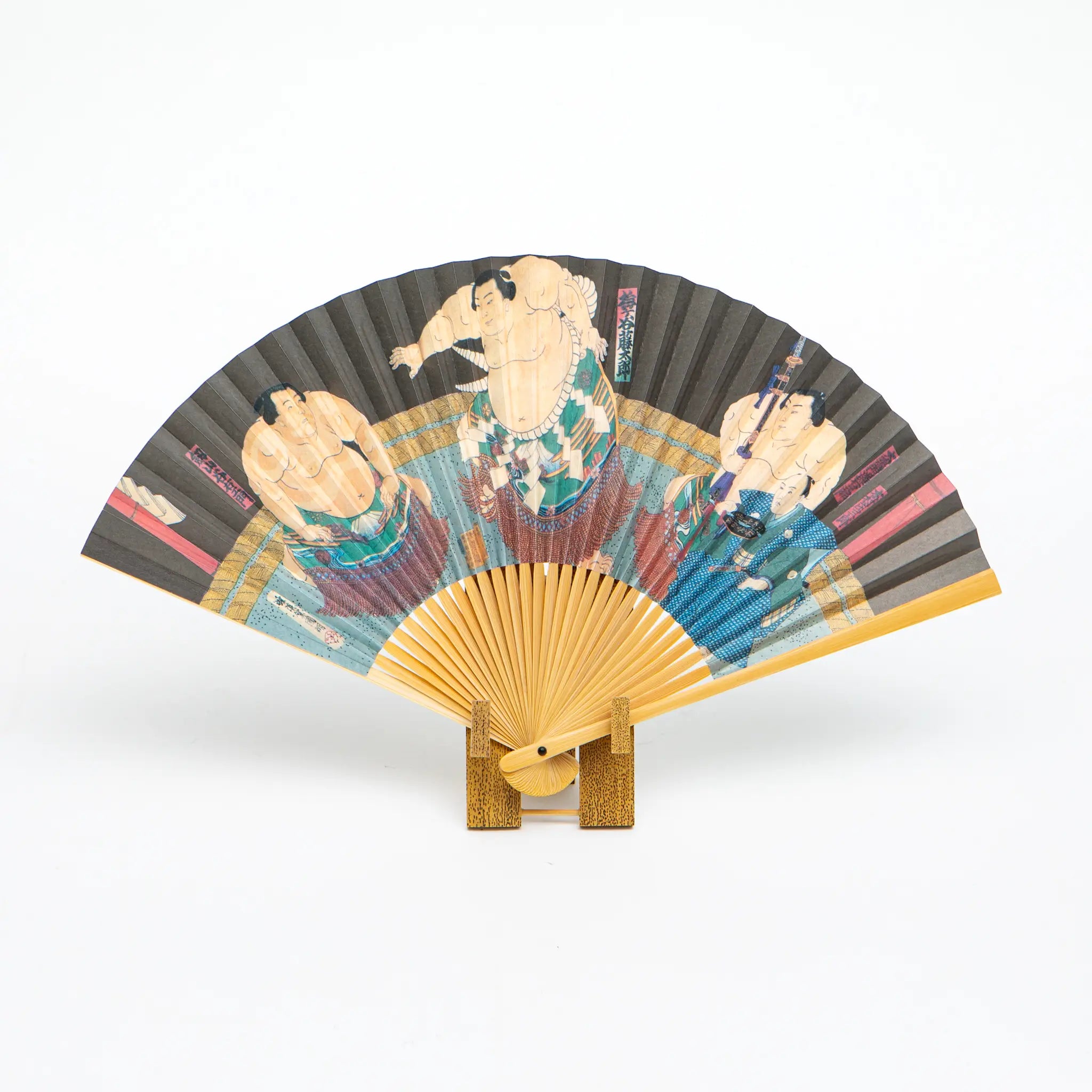Sumo Folding Fan Ring Entering Ceremony