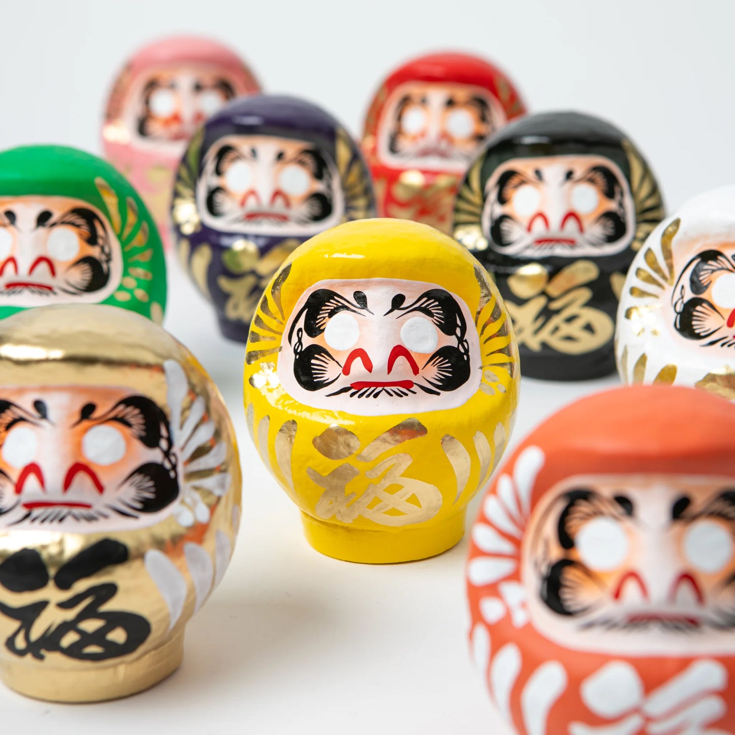 Fuku-iri Daruma Yellow