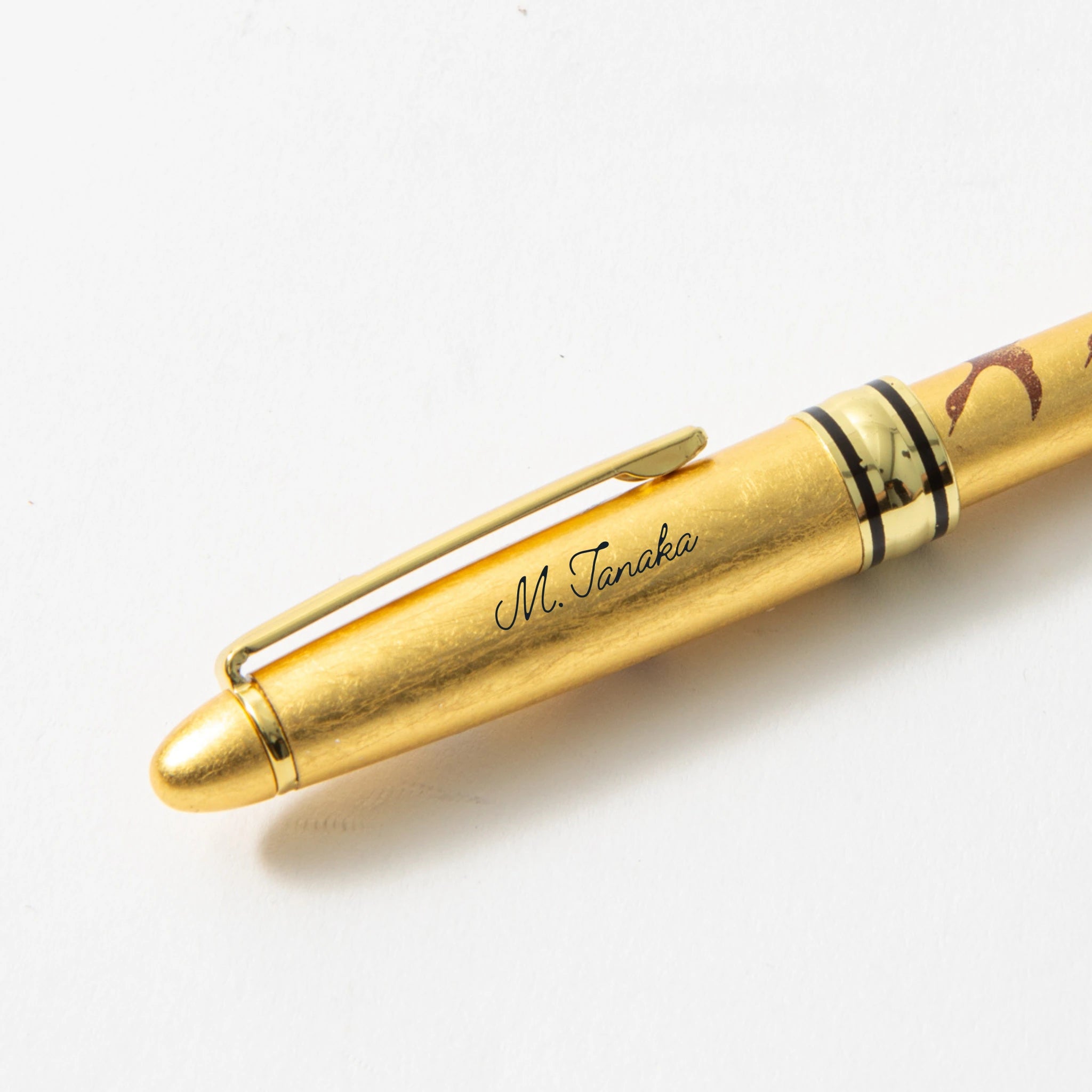Maki-e Gold Ballpoint Pen 1000 Cranes – Personalized