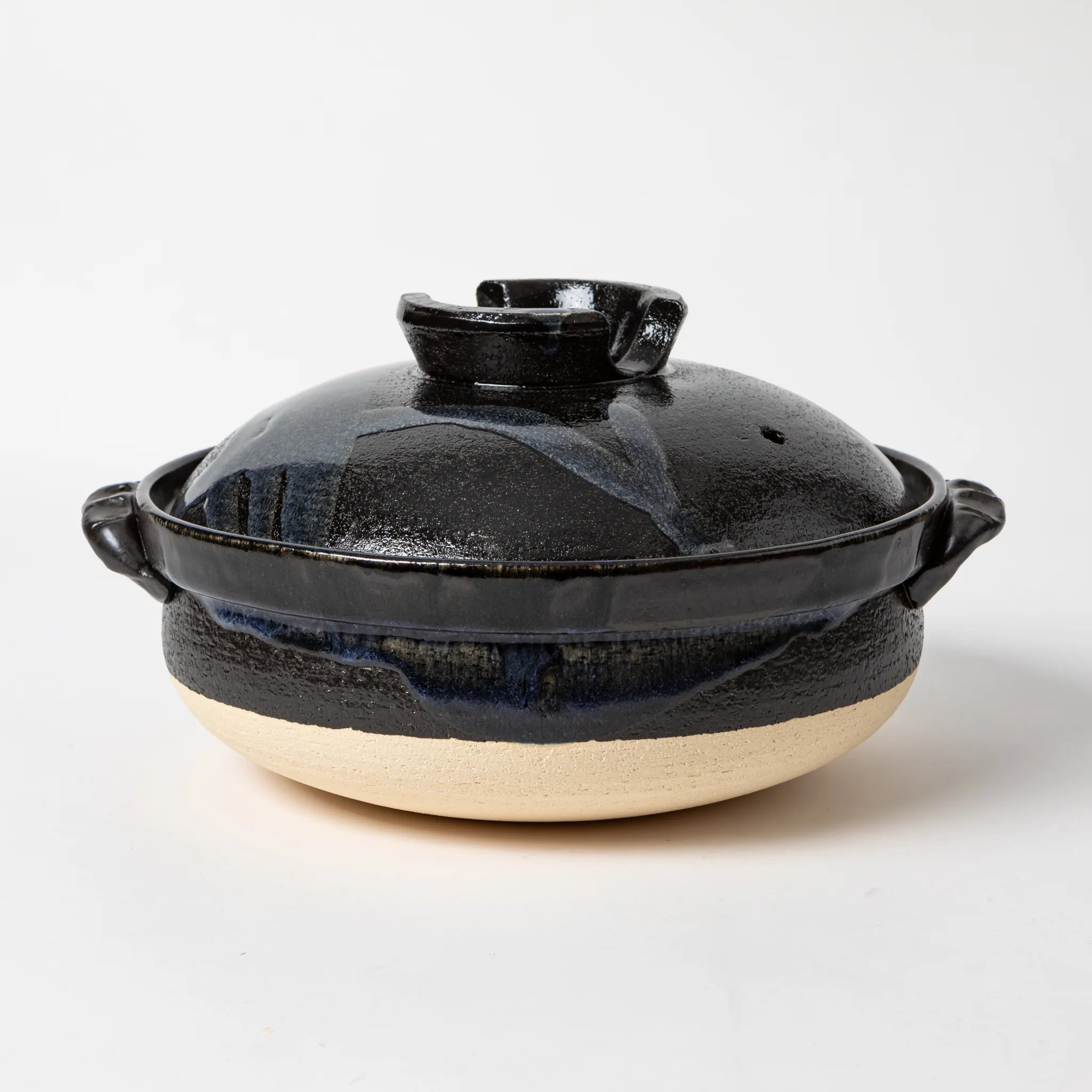 Ise Black Donabe Clay Pot (3-4 People)