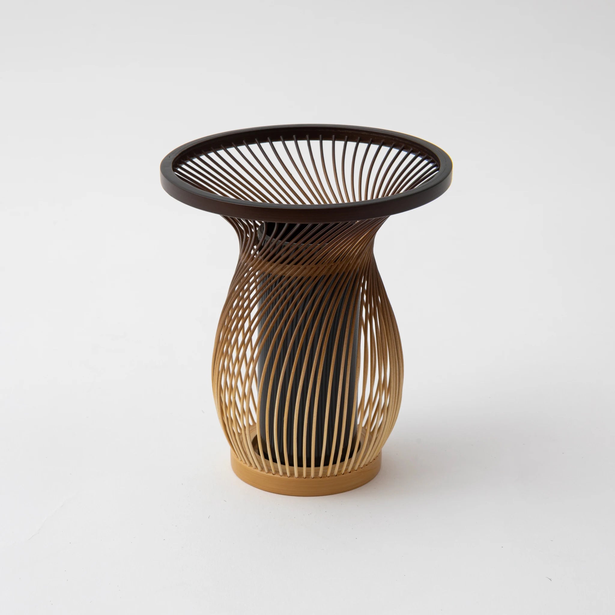 Bamboo Basket Yamaboshi Flower Vase