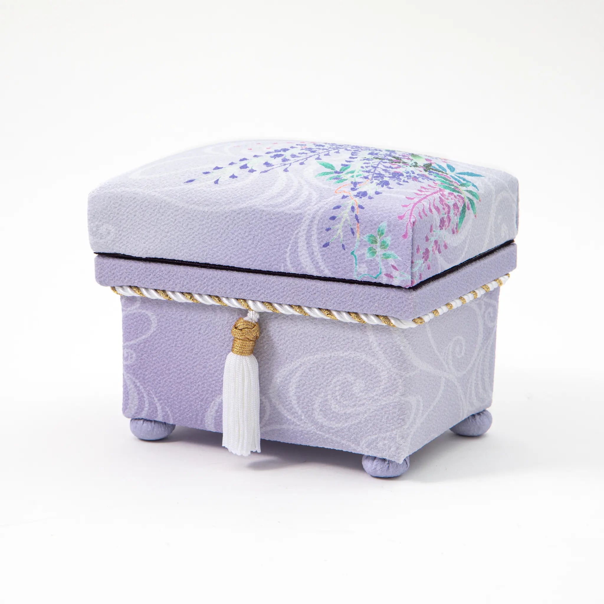 Kaga Yuzen Wisteria Accessory Box