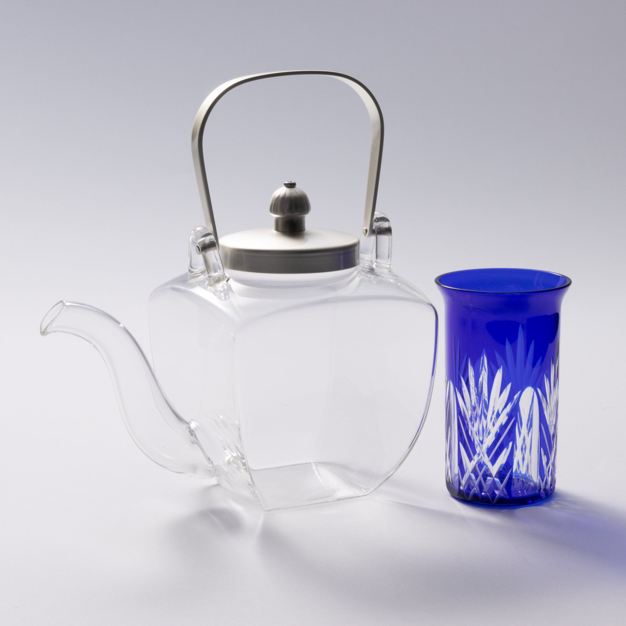 Edo Kiriko Chirori Sake Set