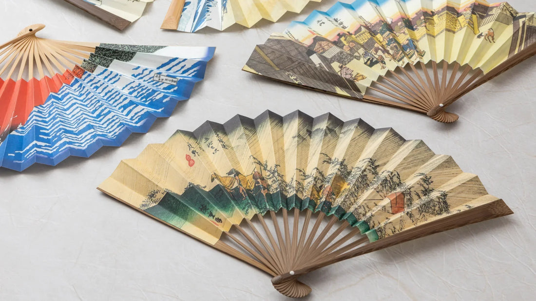 The Timeless Beauty of Ibasen: 400 Years of Japanese Fan Craftsmanship and Ukiyo-e Art