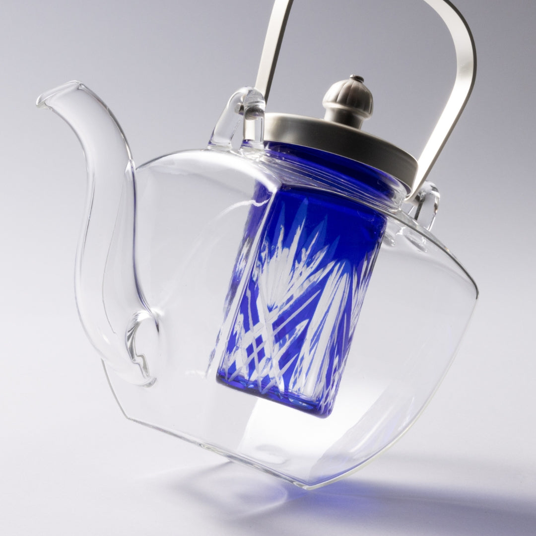 Edo Kiriko Chirori Sake Set