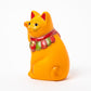 Seto Yellow Yokosuwari Maneki Neko