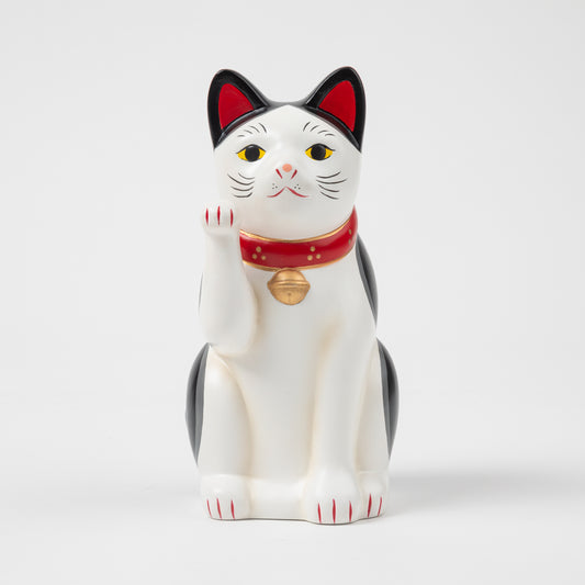 Seto Speckled Right Handed Maneki Neko