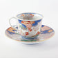 Arita Spring and Autumn Cup and Saucer Set