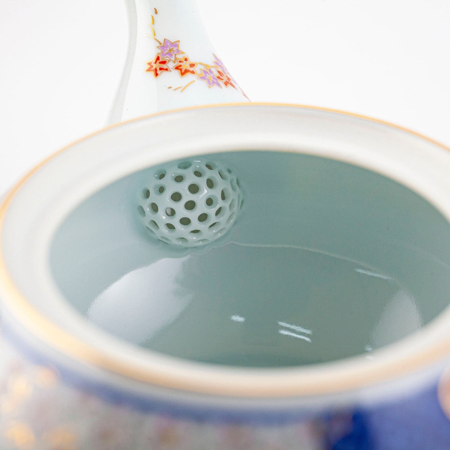 Arita Spring and Autumn Japanese Teapot and Cup Set in Gift Box