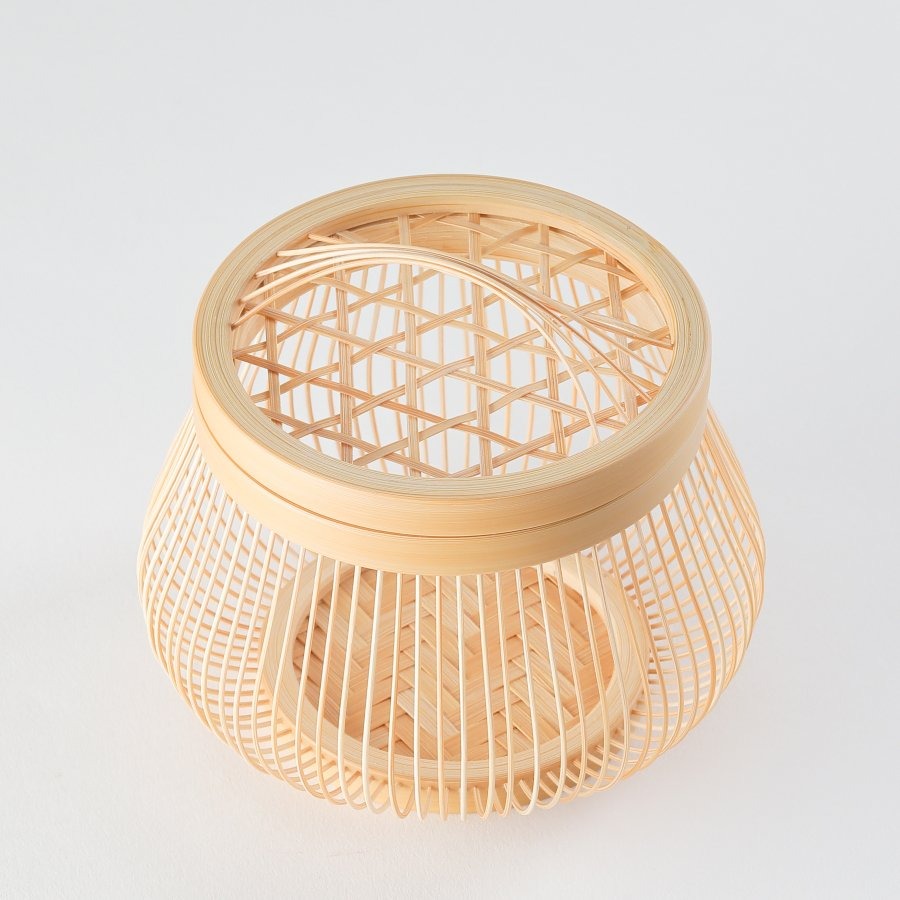 Komachi Bamboo Basket Accessory Case