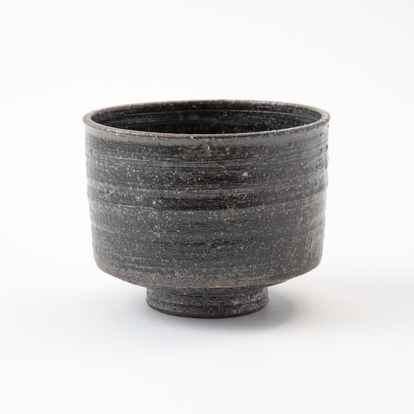 Black Iron Shigaraki Tea Bowl