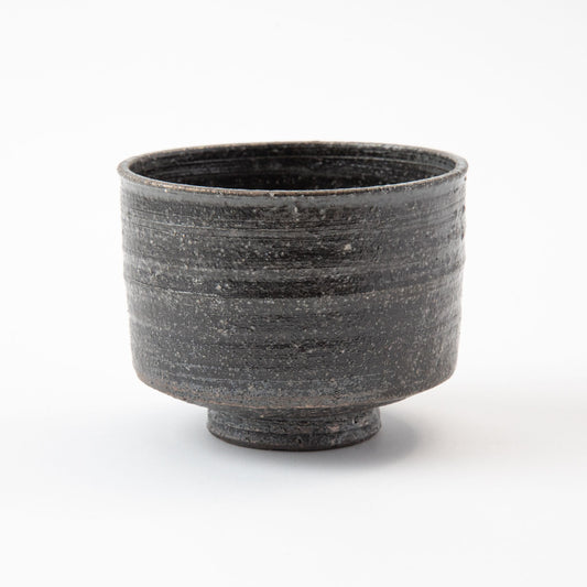 Black Iron Shigaraki Tea Bowl