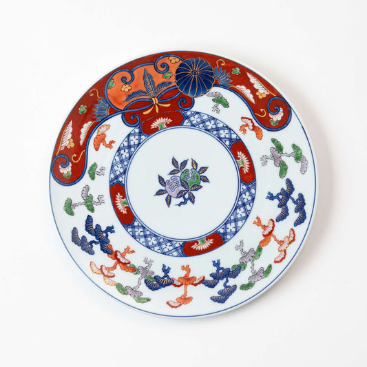 Gen-emon Kiln Arita Edo Imari Matsue Medium Plate
