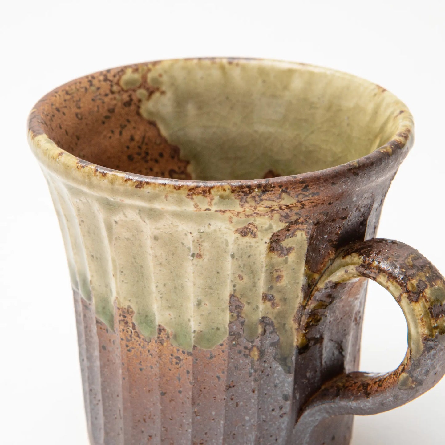 Shigaraki Ware Mug Charred Shigaraki