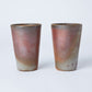 Hozan Kiln Sangiri Bizen Ware Beer Tumbler Set