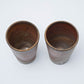 Hozan Kiln Sangiri Bizen Ware Beer Tumbler Set