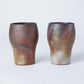 Hozan Kiln Sangiri Bizen Ware Rounded Beer Tumbler Set