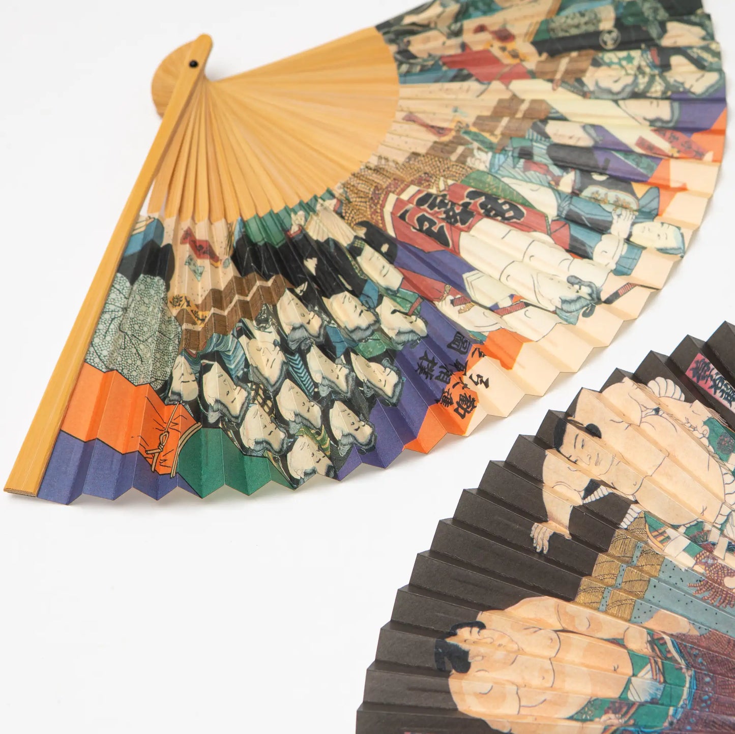 Sumo Folding Fan Ring Bow-twirling Ceremony