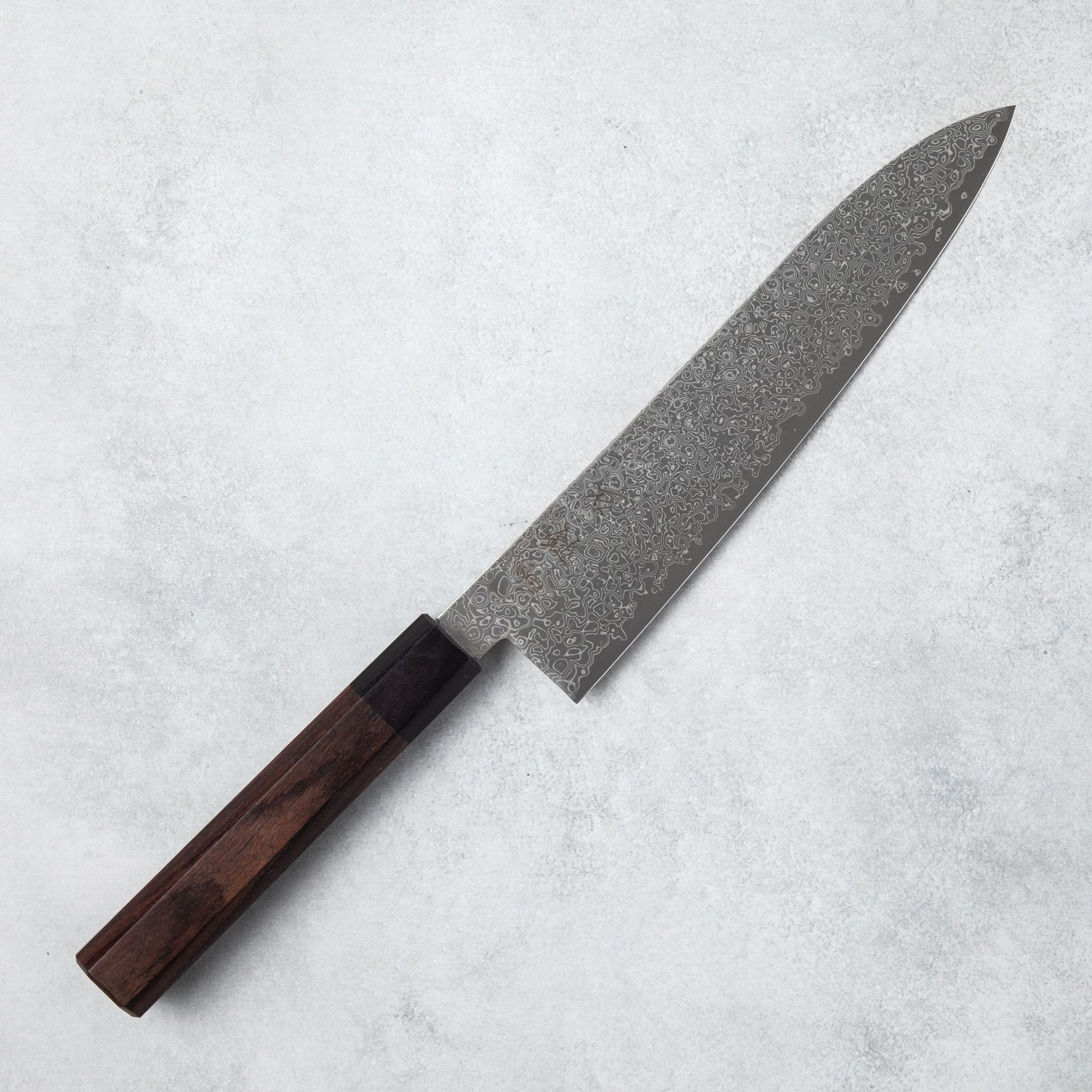 SG2 Nickel Damascus Chef Knife from Ishizuchi Knives