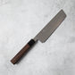 Ishizuchi VG10 Tsuchime Damascus Nakiri Knife Rosewood Handle