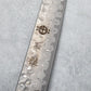 Ishizuchi VG10 Damascus Tsuchime Kiritsuke Petty Knife Ebony Wood Handle