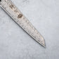 Ishizuchi VG10 Damascus Tsuchime Kiritsuke Petty Knife Ebony Wood Handle