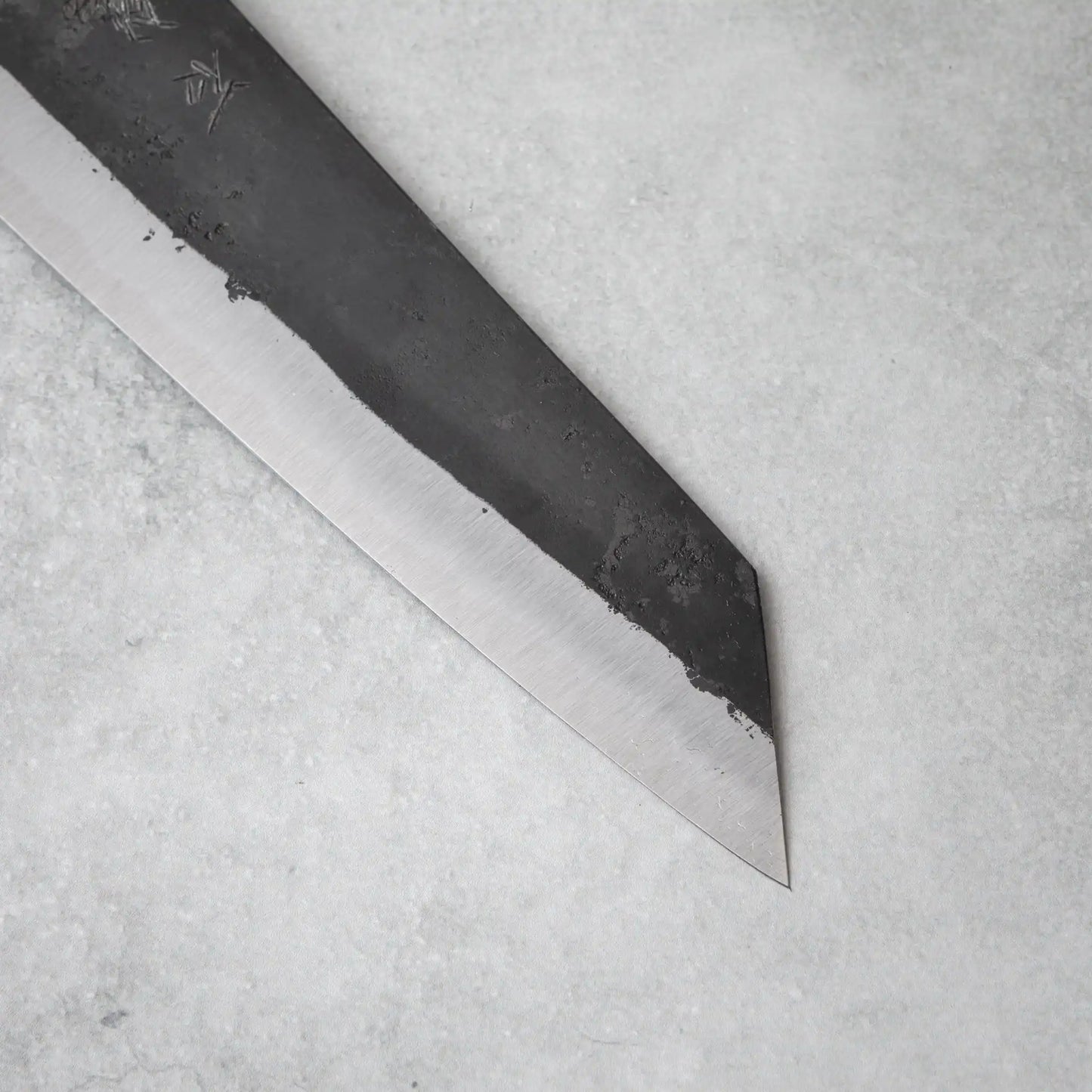 Ishizuchi Blue Steel No.2 Kiritsuke Knife Walnut Handle