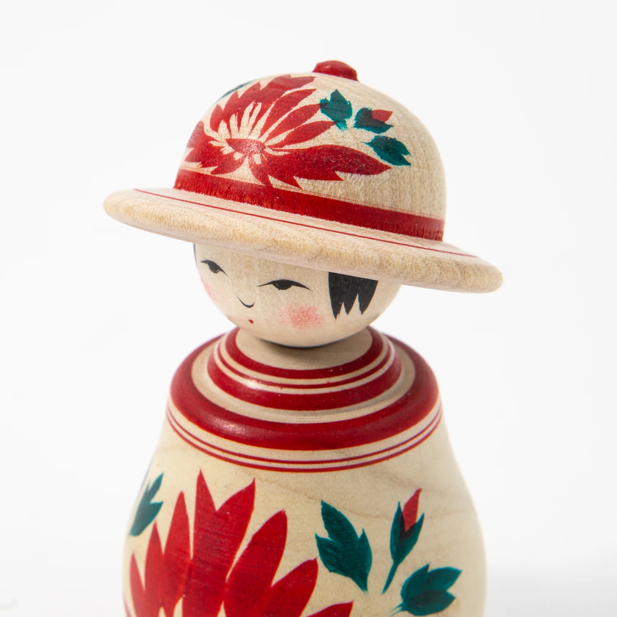 Kakizawa Boshi Nemariko Kokeshi Doll