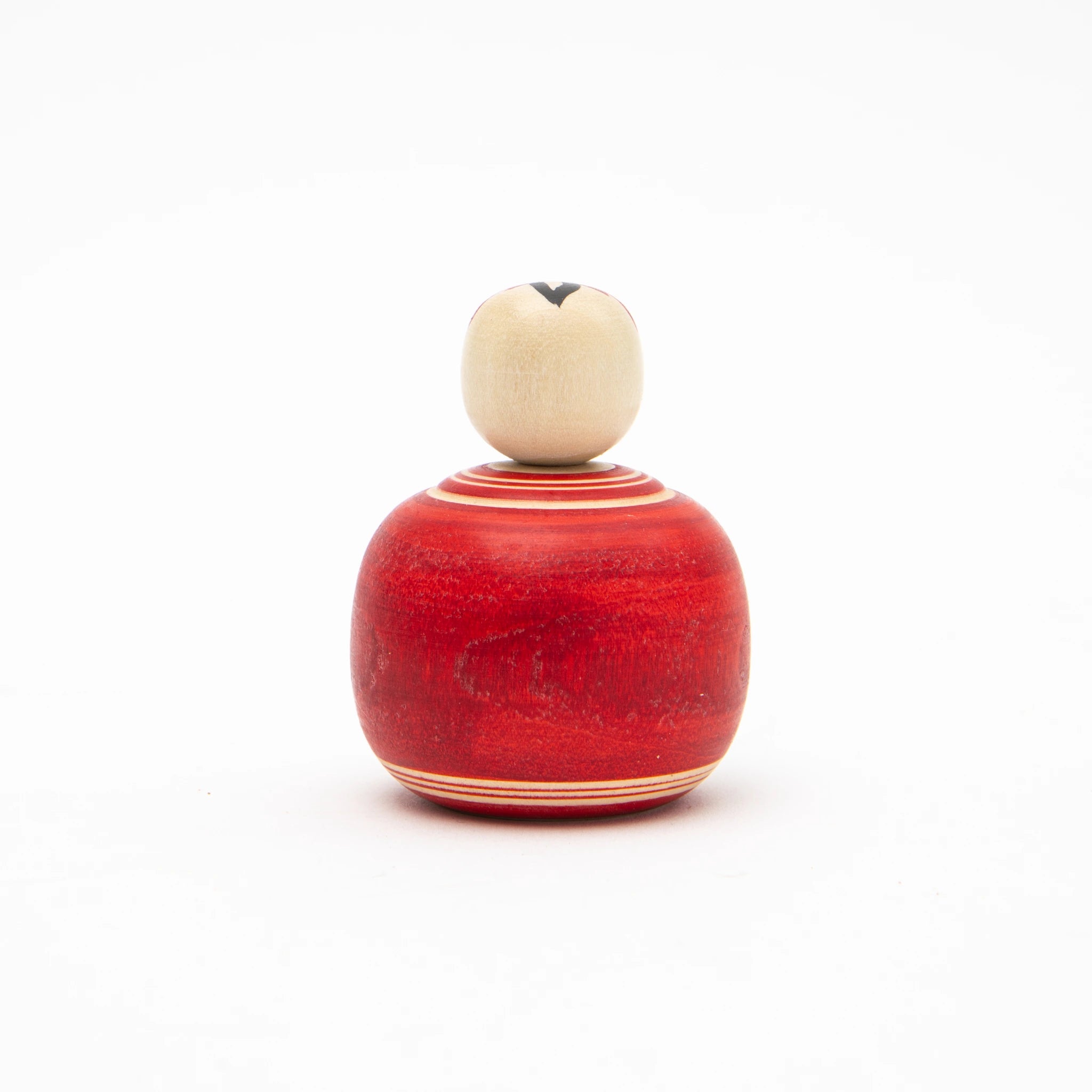 Kakizawa Daruma Ejiko Kokeshi Doll
