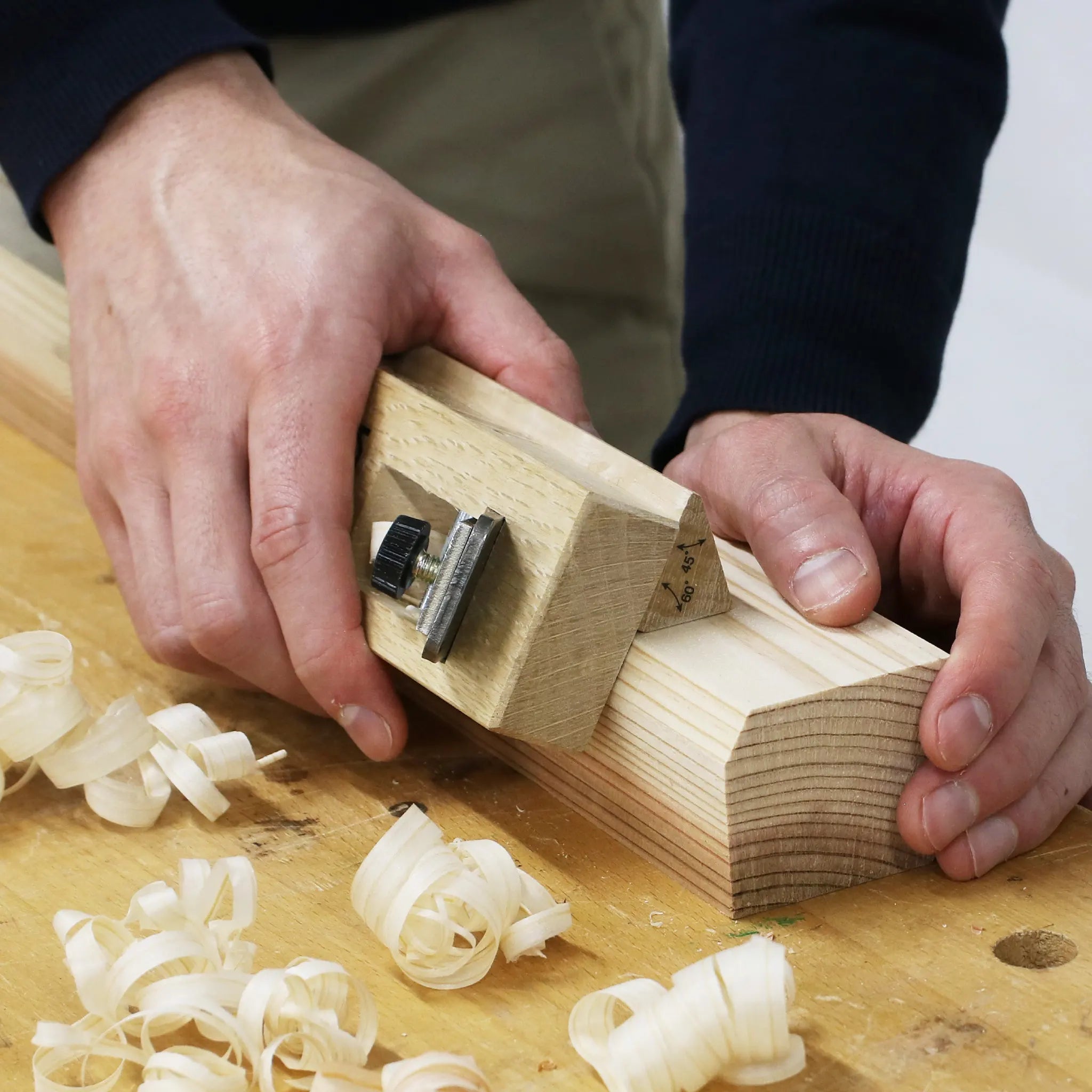 Kakuri Japanese Adjustable Chamfer Plane 30mm