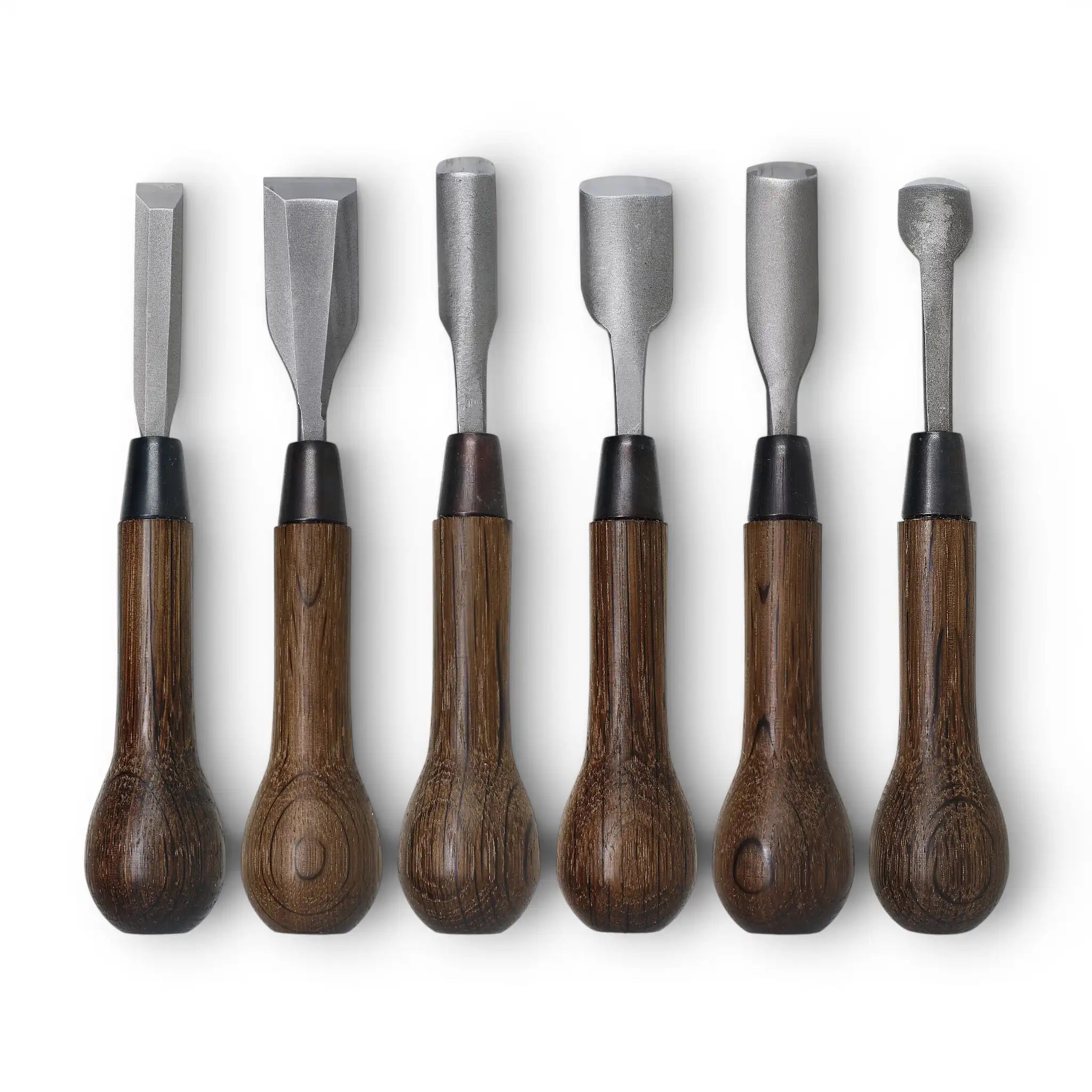 Kakuri Japanese HSS Wood Carving Chisel Set (6pcs)