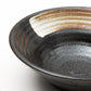 Mino Ware Rokubei Black Crystal Noodle Bowl Set