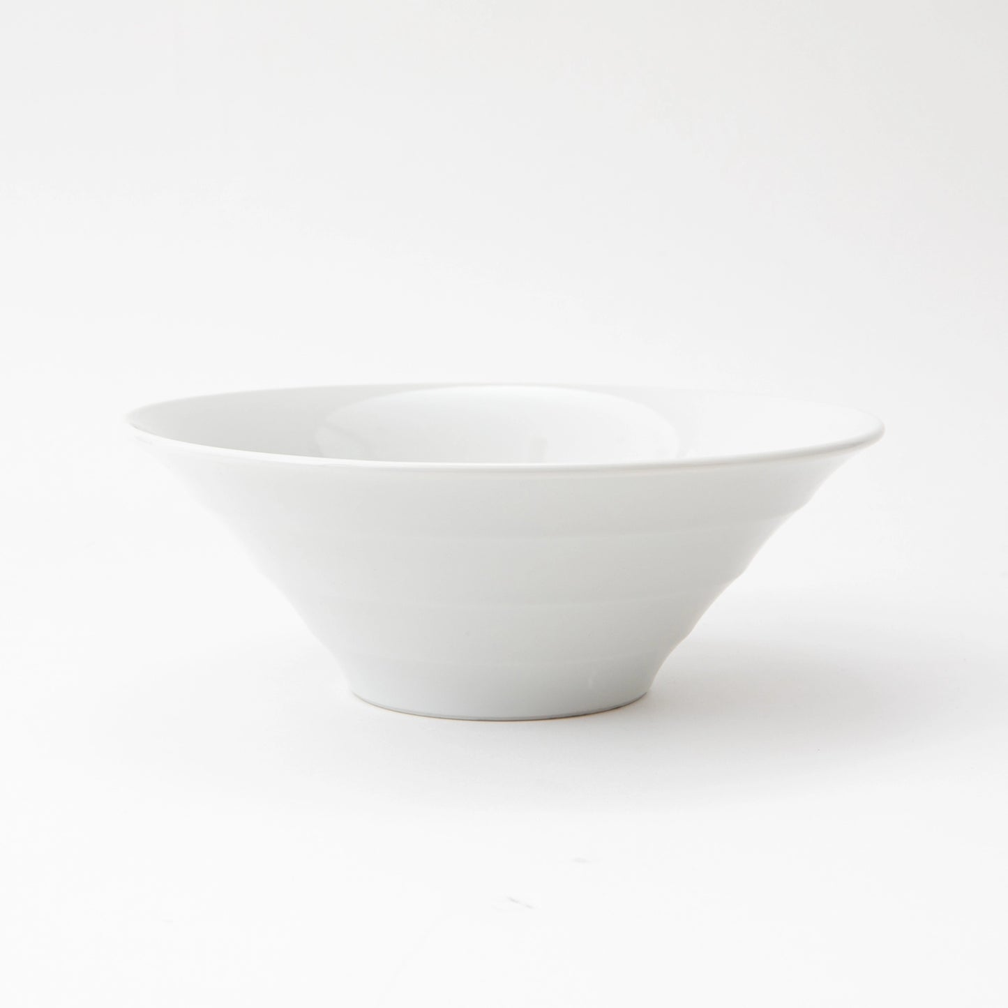 Mino Ware Linear White Noodle Bowl Set