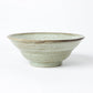 Mino Ware Rokubei Snow Trace Noodle Bowl Set