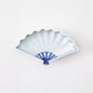 Keizan Kiln Arita Folding Fan-Shaped Sauce Dish