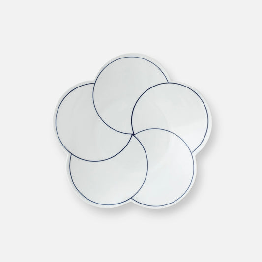 Twisted Plum Appetizer Plate