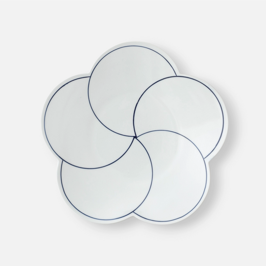 Twisted Plum Salad Plate