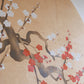 Hand Painted Noren Full Moon Plum Blossoms