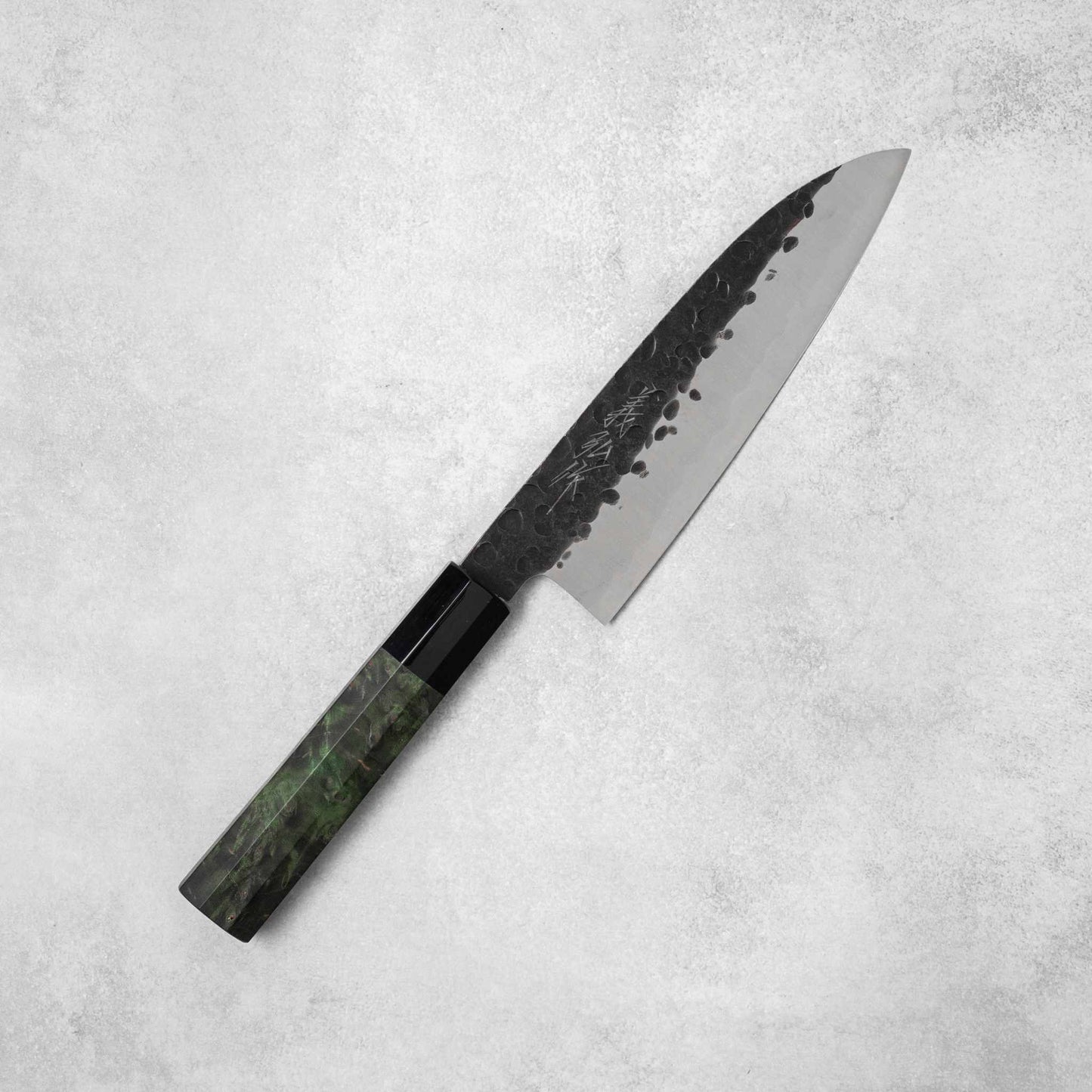 Yamawaki MO-V Kuro Tsuchime Santoku Knife