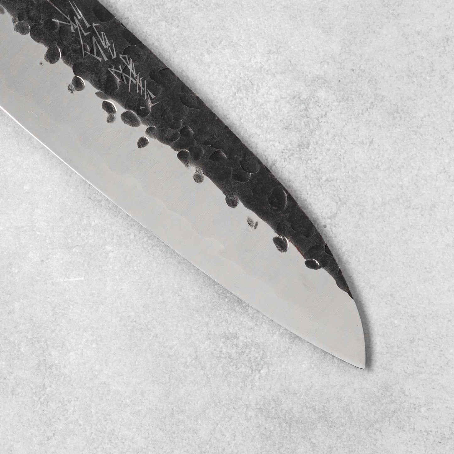 Yamawaki MO-V Kuro Tsuchime Santoku Knife