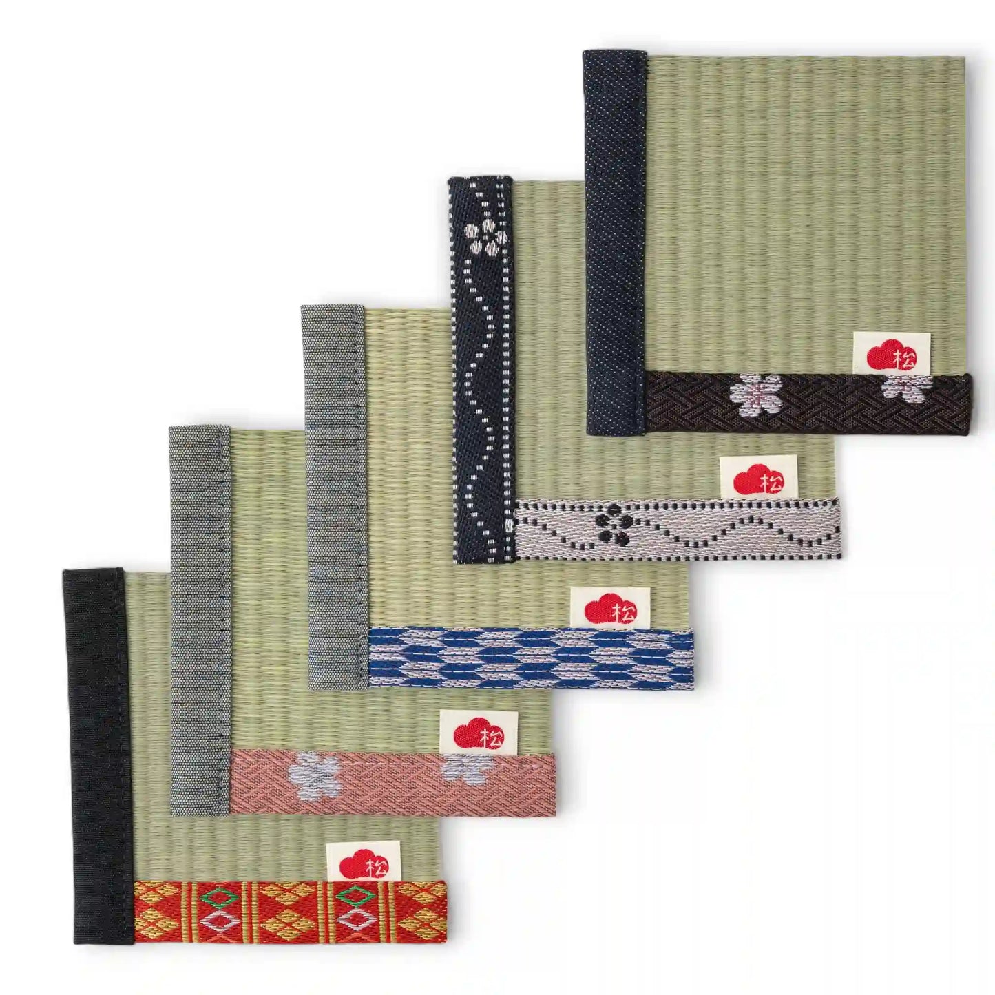 Igusa Japanese Rush Coaster (Set of 5)