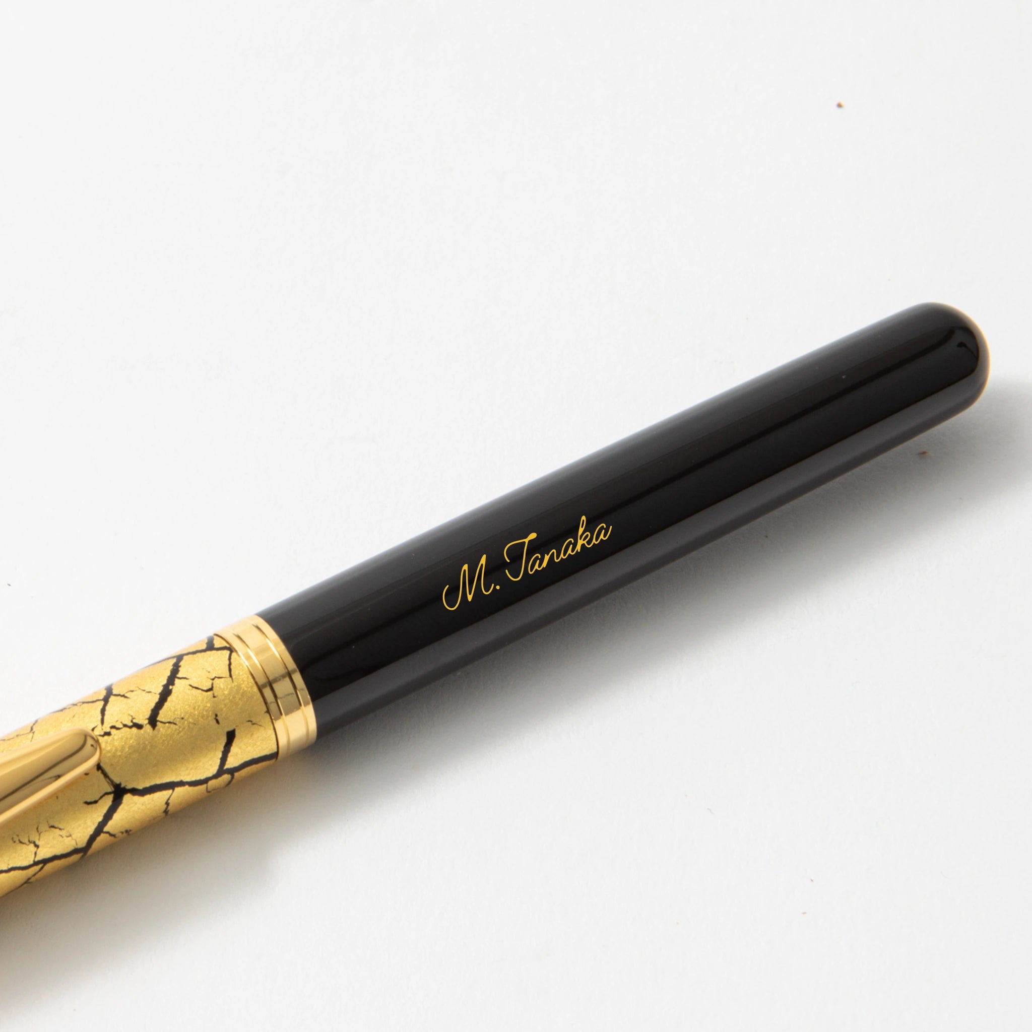 Crack Gold Fountain Pen Black – Personalized