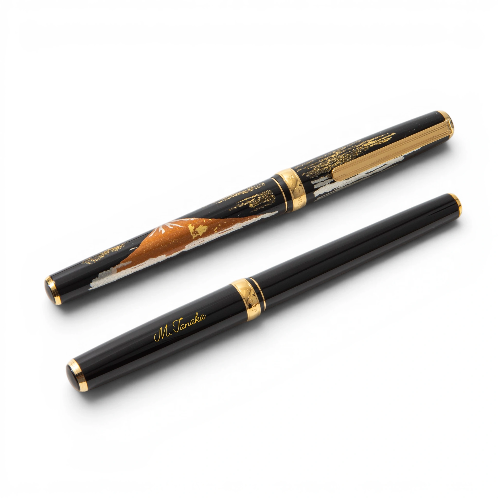Kanazawa Foil Fountain Pen Red Fuji – Personalized