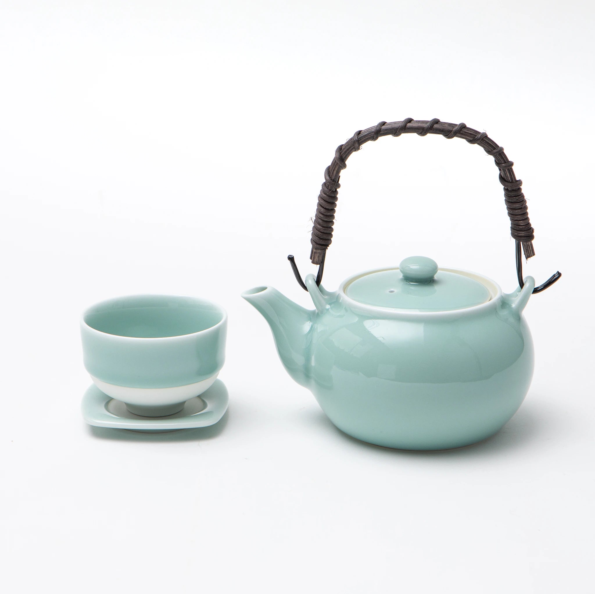 Nabeshima Celadon Porcelain Tea Saucer