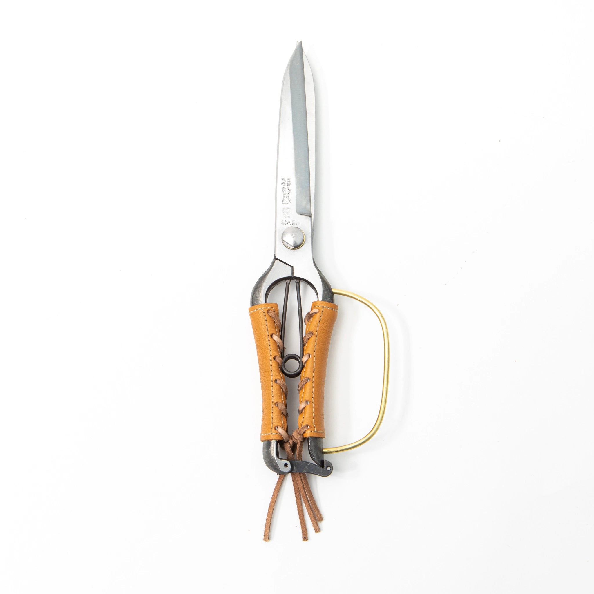Onoyoshi Hamono One Hand Hedge Shears with Guard (Grip Cover)