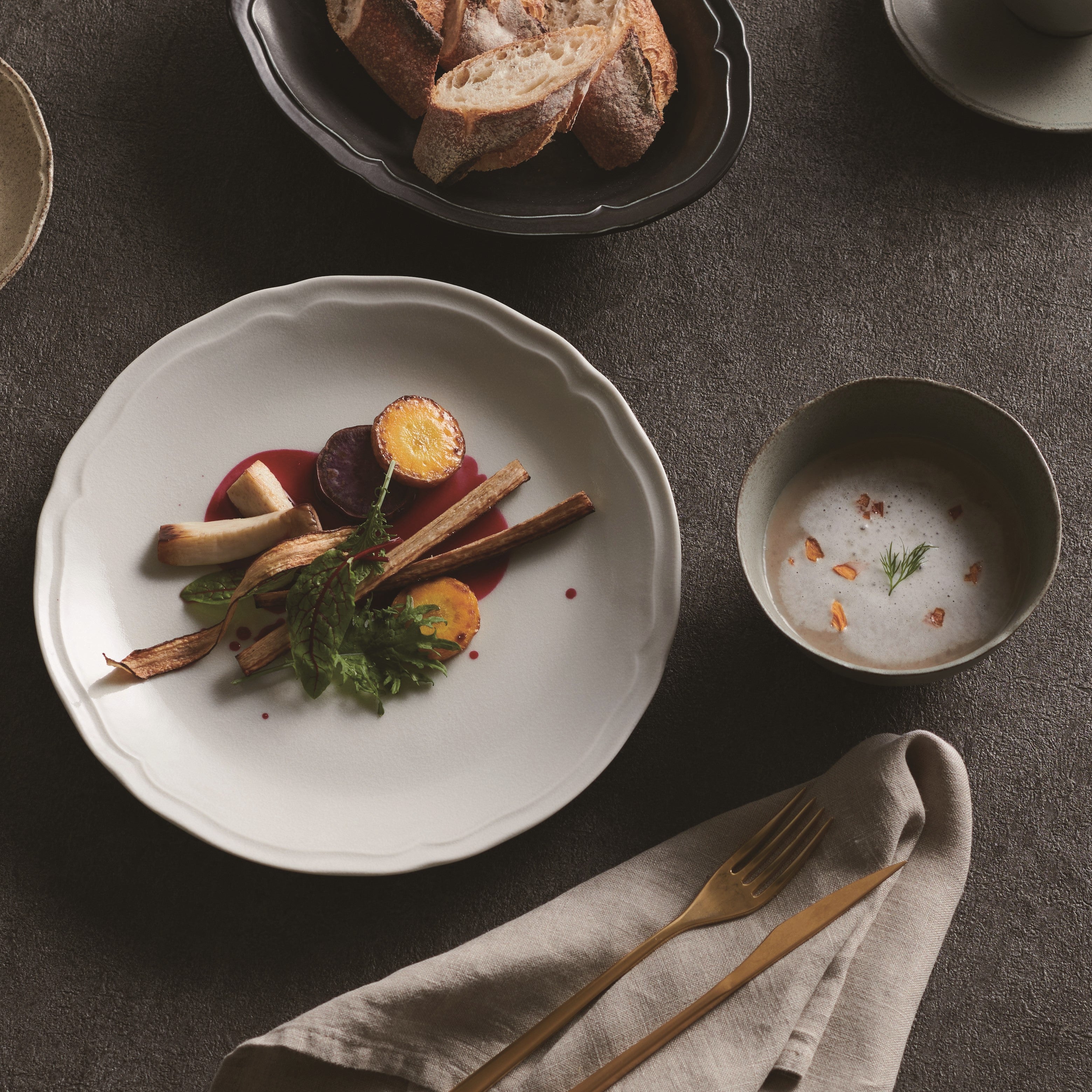 RINKA Oatmeal Bowls (Set of 6)