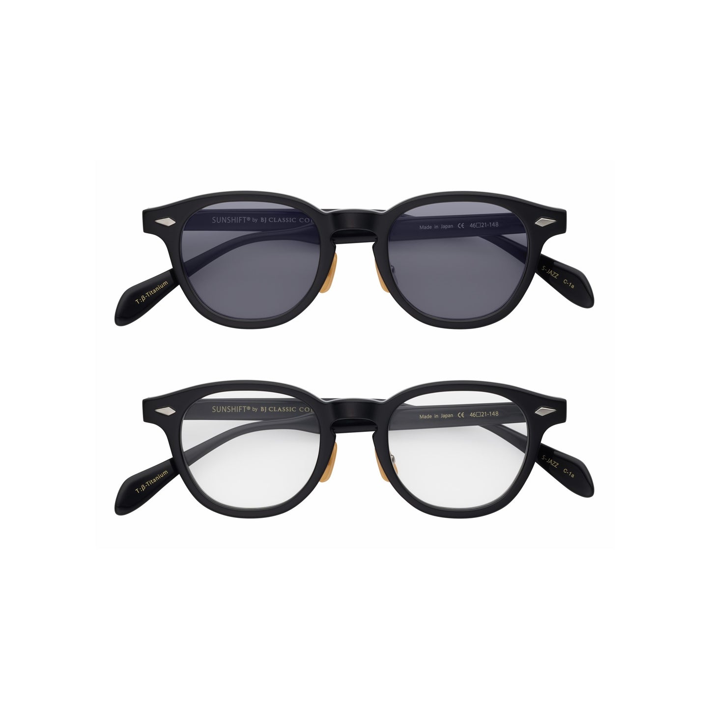 photochromic Sunglass S-JAZZ in black 