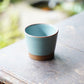 Small Blue Celadon Porcelain Kiyomizu Cup