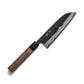 Ishizuchi Blue Super Steel Santoku Knife Walnut Handle